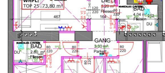 Квартира с 4 комнатами в Майдлинг, Австрия № 112000 21