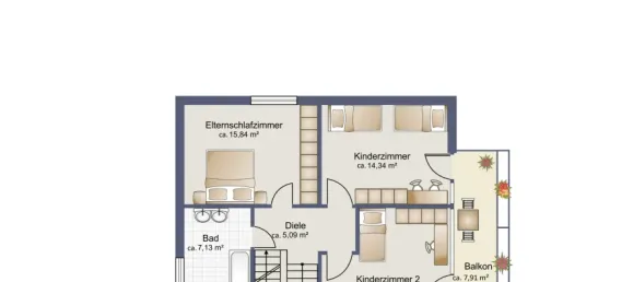 4 Schlafzimmer Stadthaus in München, Germany, Nr. 289097 30