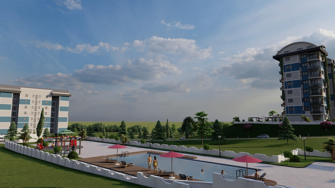 Apartment 2+1 in Dream Homes Demirtas 1, Demirtas, Turkey No. 38902