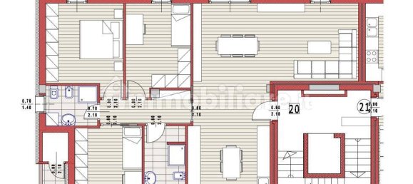 3 chambres Appartement à Piacenza, Italy No. 193314 6