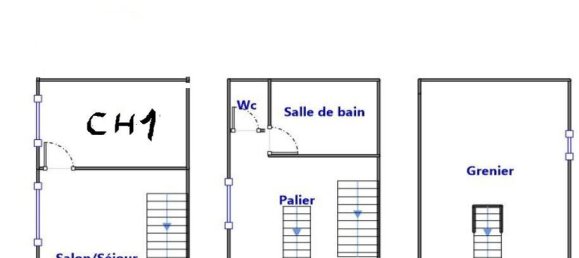 3 غرف نوم منزل ذو طابقين في Roubaix, France رقم 237455 26
