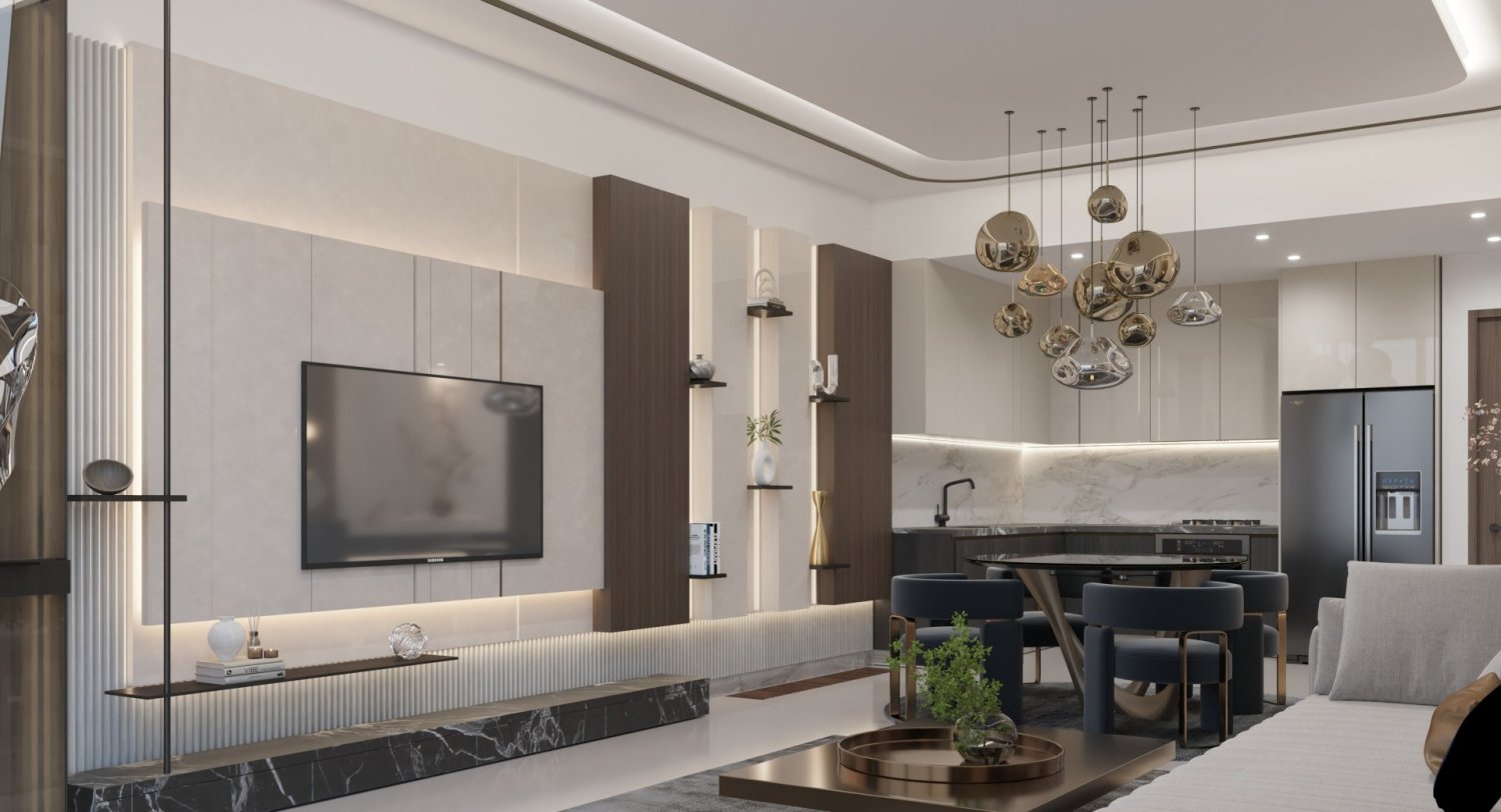 2 Schlafzimmer Wohnung in Samana Barari Lagoons, Majan, UAE, Nr. 63943