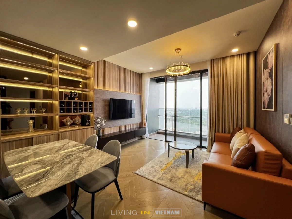 3 dormitorios apartamento en alquiler en Ho Chi Minh, Vietnam № 74727