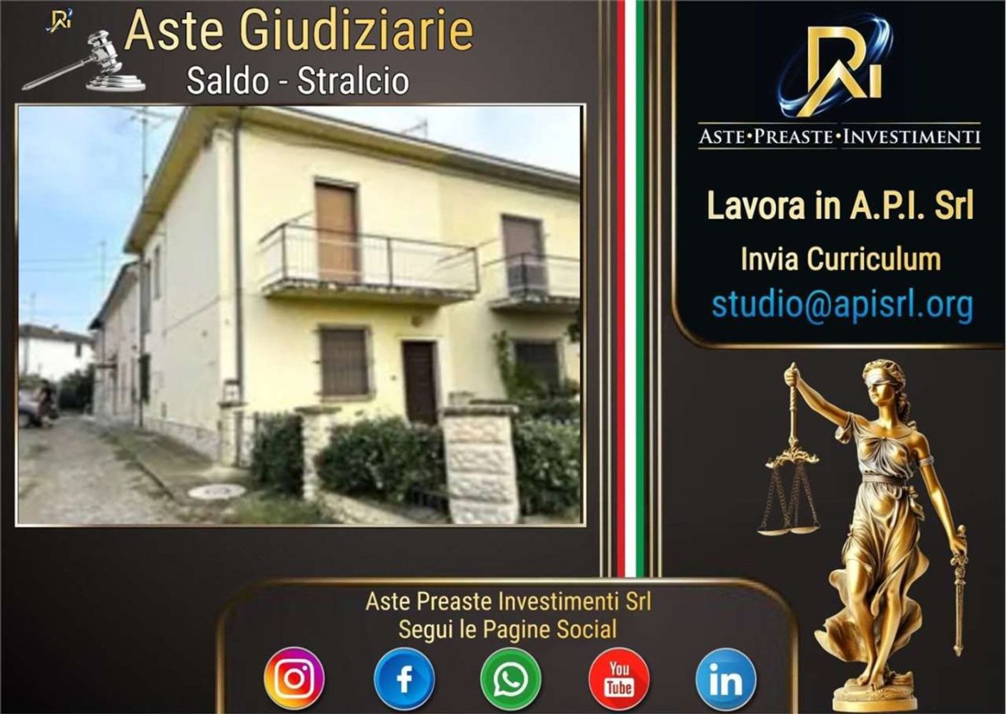 3 rooms House in Castelvetro Piacentino, Italy No. 226456