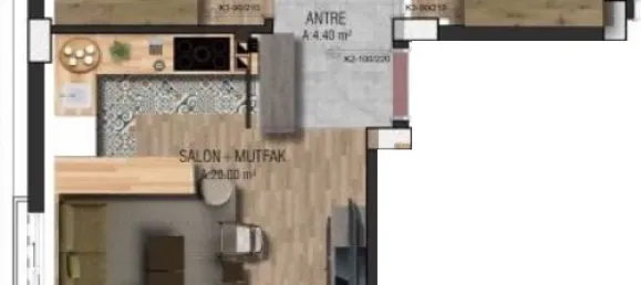 شقة 2+1 في Aksu, Turkey رقم 33455 28