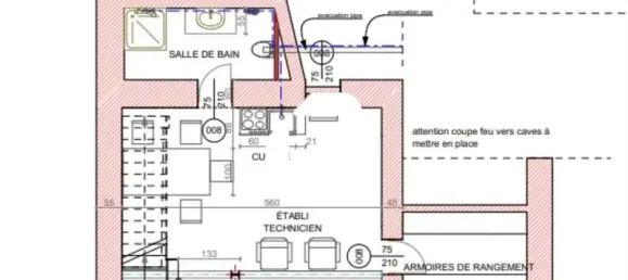 مكتب في Paris, France 110متر مربع رقم 302396 17