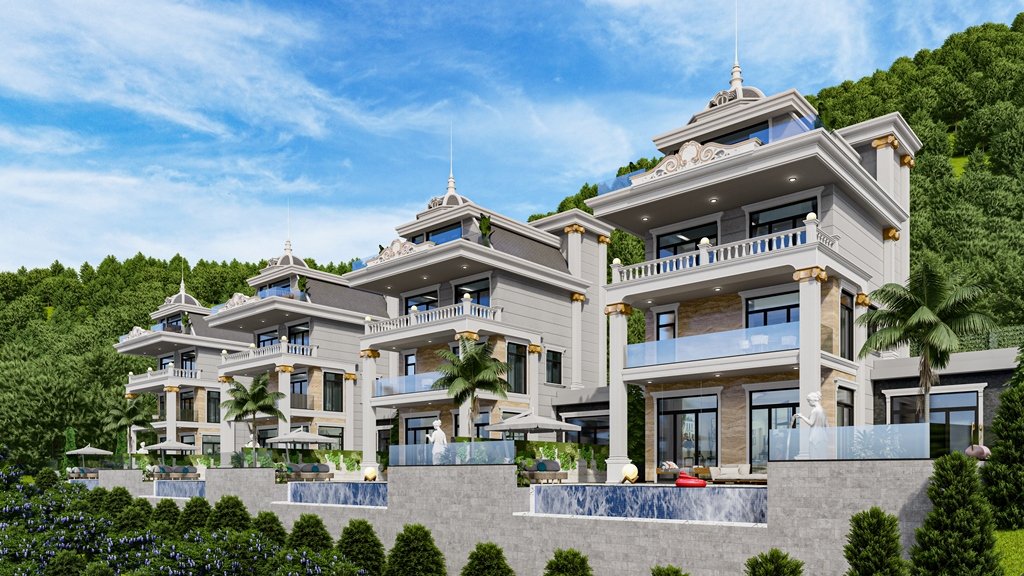 Villa 6+1 in Alanya, Turkey No. 19690