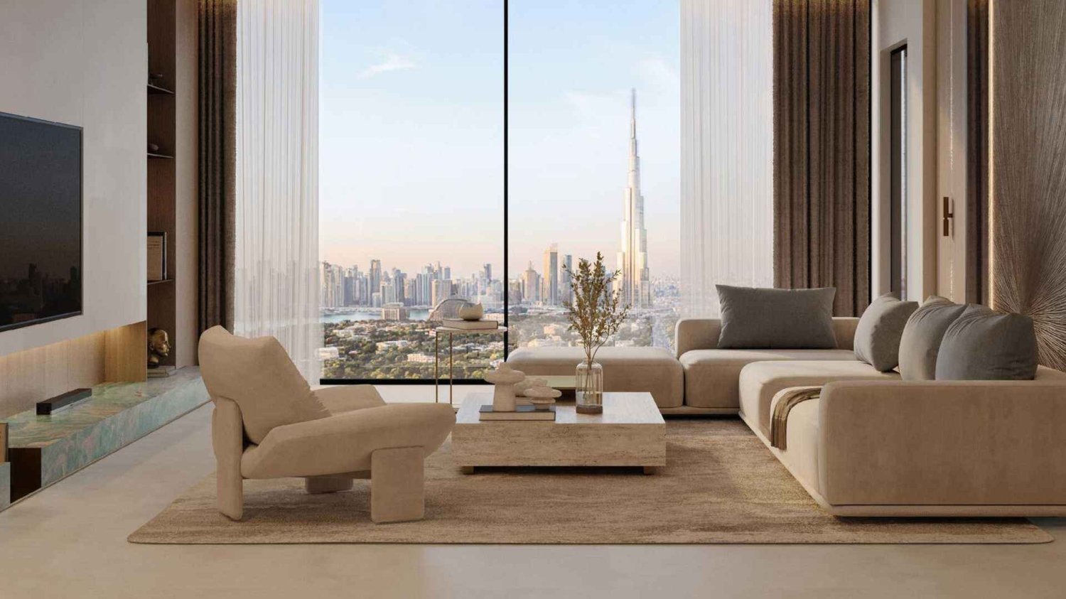1 chambre appartement à vendre à Al Jaddaf, Dubai, UAE № 124809