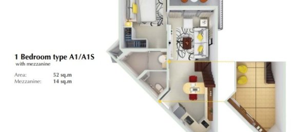 شقة 2 غرف نوم في Bang Tao, Thailand رقم 12339 11