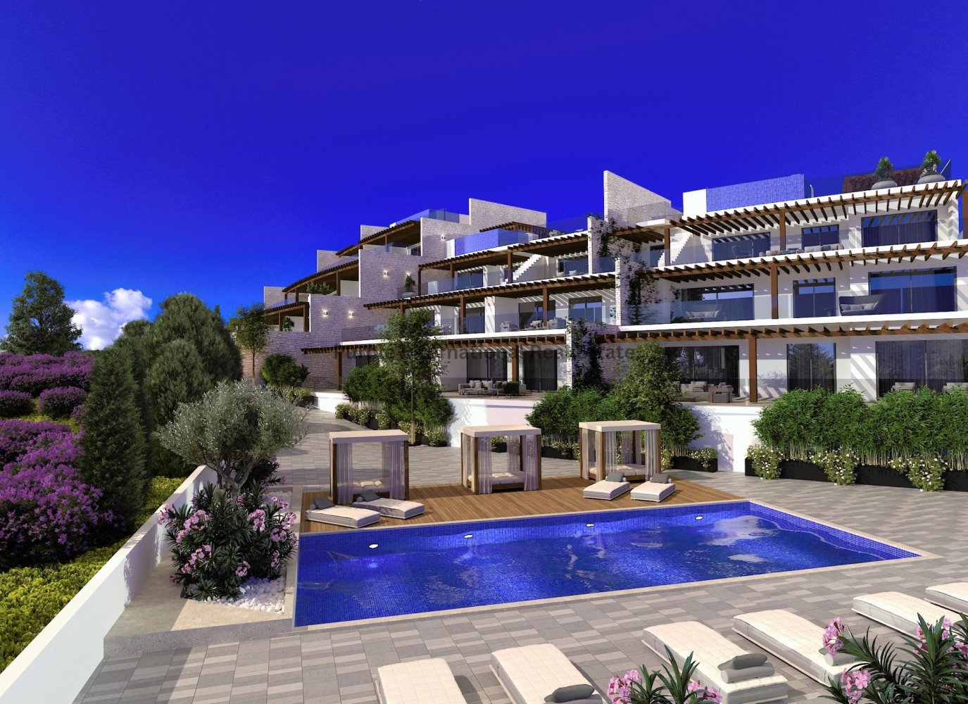 Apartamento de 3 dormitorios en Paphos, Cyprus No. 5131