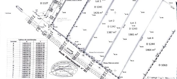 Terrain à Huismes, France 1381m² No. 228965 2