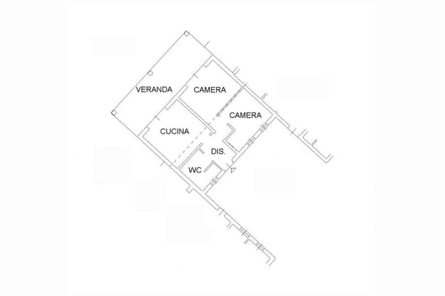 3 rooms Apartment in Narbolia, Italy No. 15668