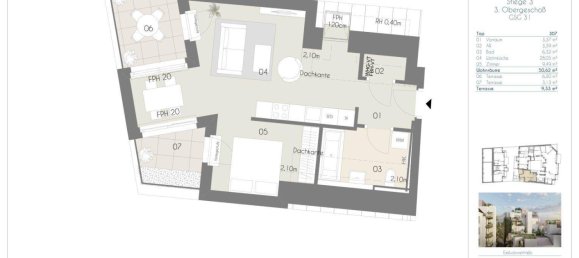 2-salle Appartement à Wieden, Austria No. 172819 12