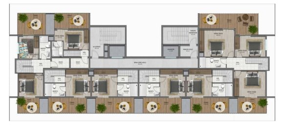 Apartment 1+1 in Avsallar, Turkey No. 31387 26