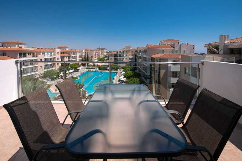 Пентхаус с 3 спальнями в Пафос, Кипр № 7779