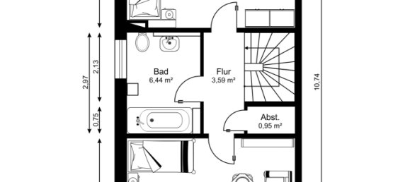 5 rooms Townhouse in Lorrach, Germany No. 27226 22