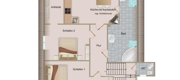Таунхаус с 3 спальнями в Саксония, Германия № 133790 13