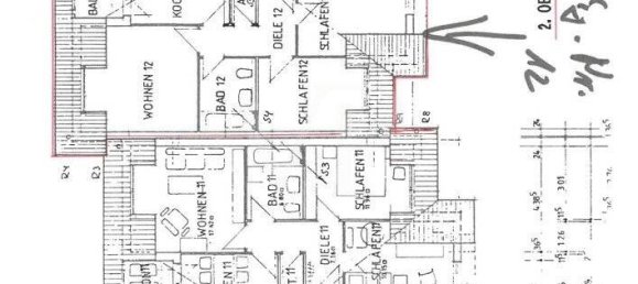 2 غرف نوم شقة في Nordhausen, Germany رقم 137464 13