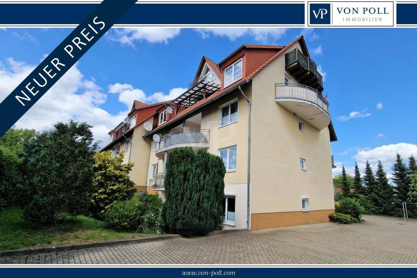 2 غرف نوم شقة في Nordhausen, Germany رقم 137464