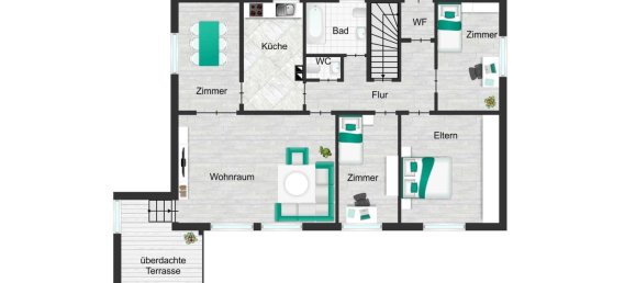 Bungalow de 6 habitaciónes en Rhein-Neckar-Kreis, Germany No. 91478 6