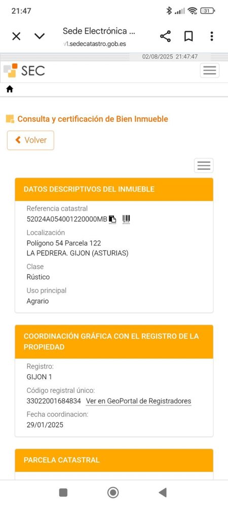  Land in Gijon, Spain No. 190619