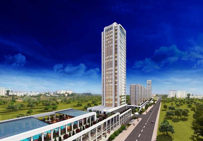 Apartamento 1+1 em Istanbul, Turkey N.º 7597