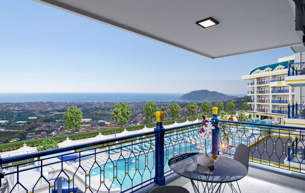 Apartment 3+2 in Oba, Turkey No. 23573