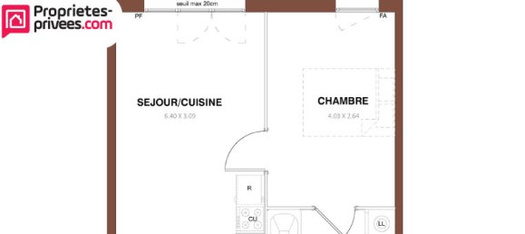 Apartamento de 1 dormitorio en Pontivy, France No. 46264 5