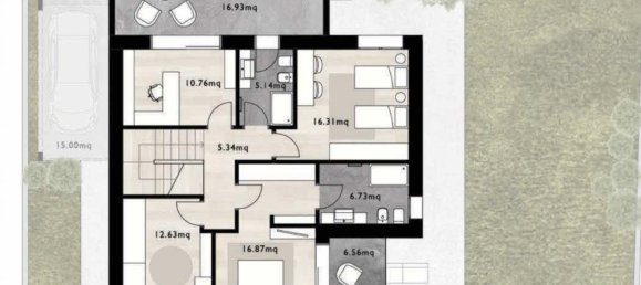 4-Zimmer Haus in Montebelluna, Italy, Nr. 2942 34