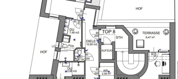 3-Zimmer Wohnung in Wien, Austria, Nr. 179700 2