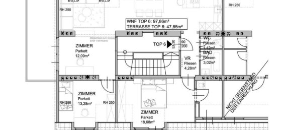 3-Zimmer Penthouse in Döbling, Austria, Nr. 227096 16