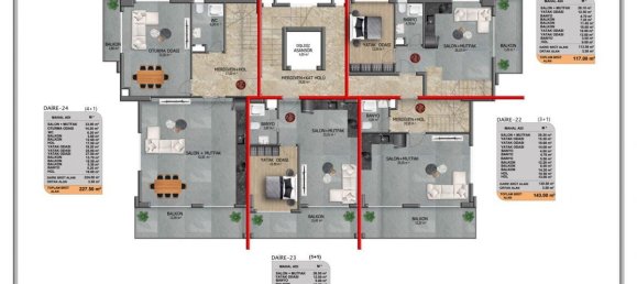 2 rooms Apartment in Demirtas, Turkey No. 29886 29