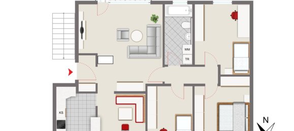 4 rooms Apartment in Munich, Germany No. 311455 11