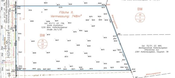 748m² Land in Kaltenleutgeben, Austria No. 154926 4