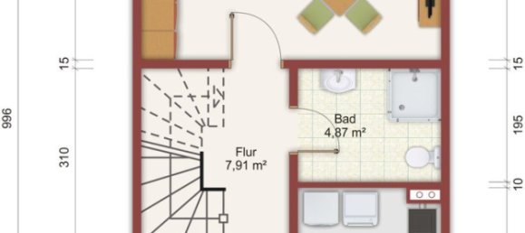 3 غرف نوم تاون هاوس في Neubrandenburg, Germany رقم 116032 26