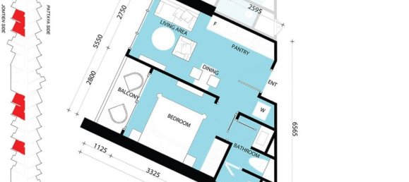 1 bedroom Apartment in Pattaya, Thailand No. 20213 22