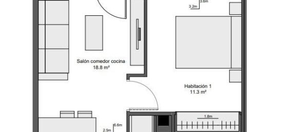 Apartamento T1 em Paterna, Spain N.º 366283 3