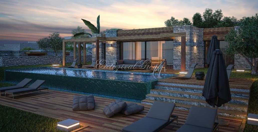 Villa 3+1 in Bodrum, Turkey No. 28707