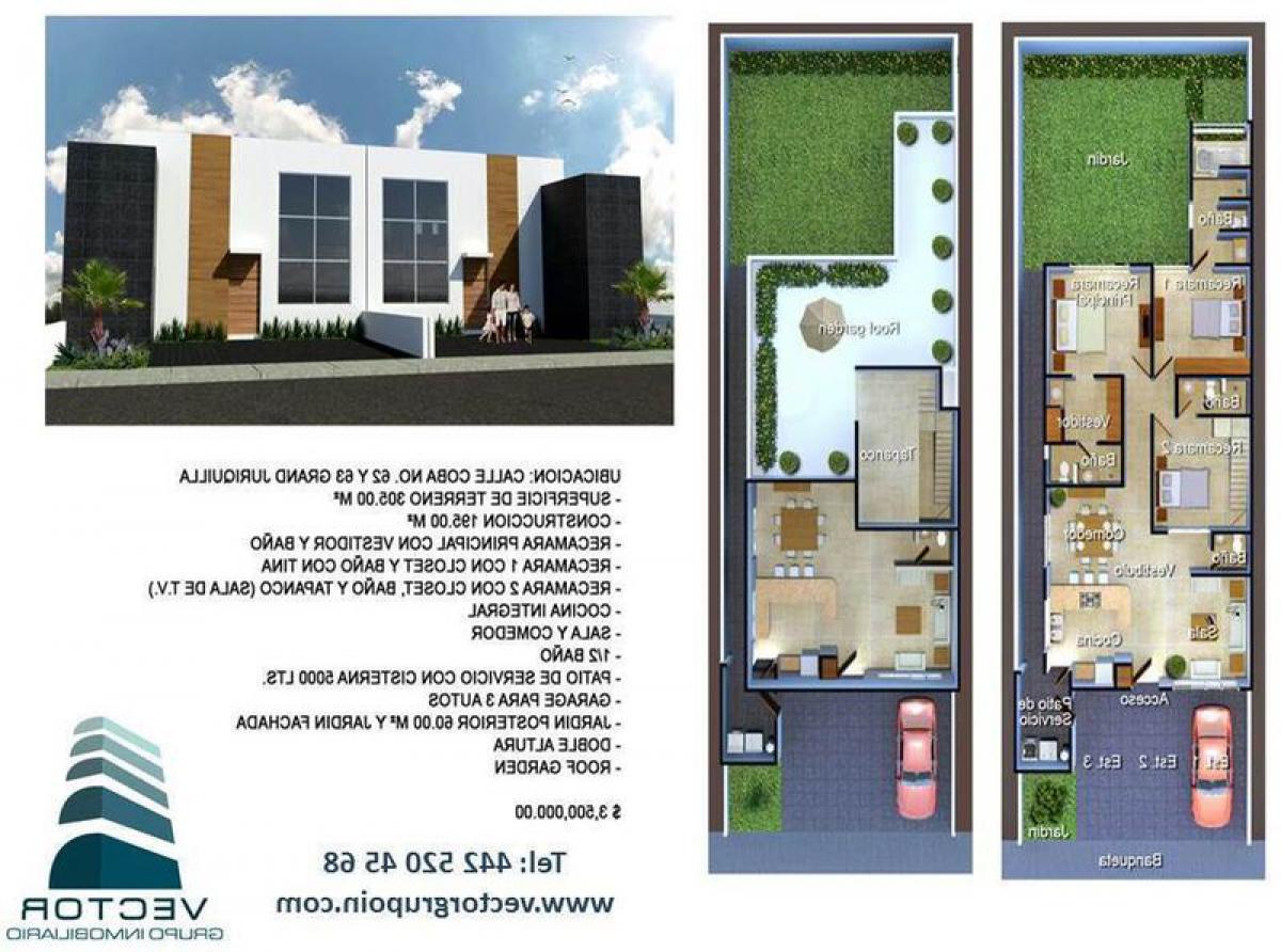 3 bedrooms House in Queretaro, Mexico No. 159612