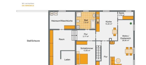 Дом с 2 спальнями в Heidenheim, Германия № 313281 11