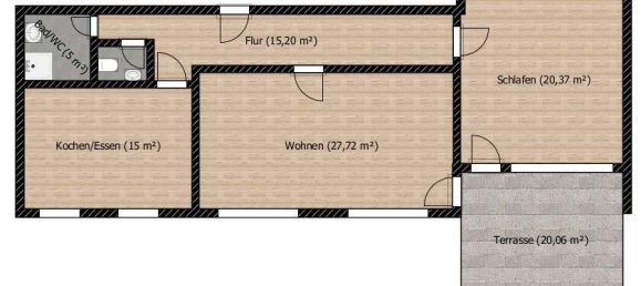 1 غرف نوم شقة في Passau, Germany رقم 259305 2