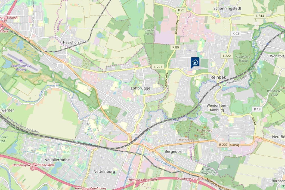 Apartamento de 3 divisões em Stormarn, Germany N.º 266678