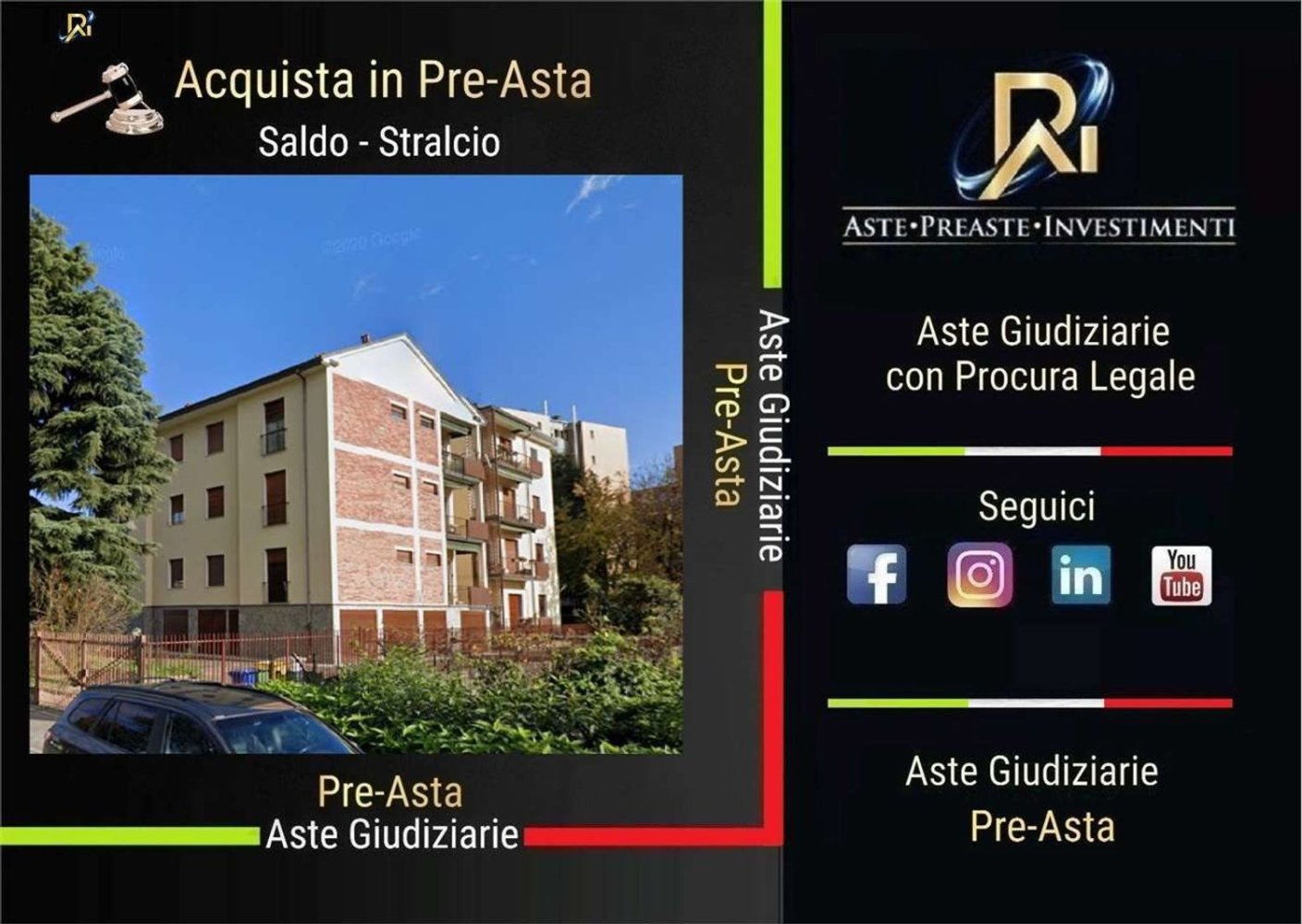 5 rooms Apartment in Monza, Italy No. 3767