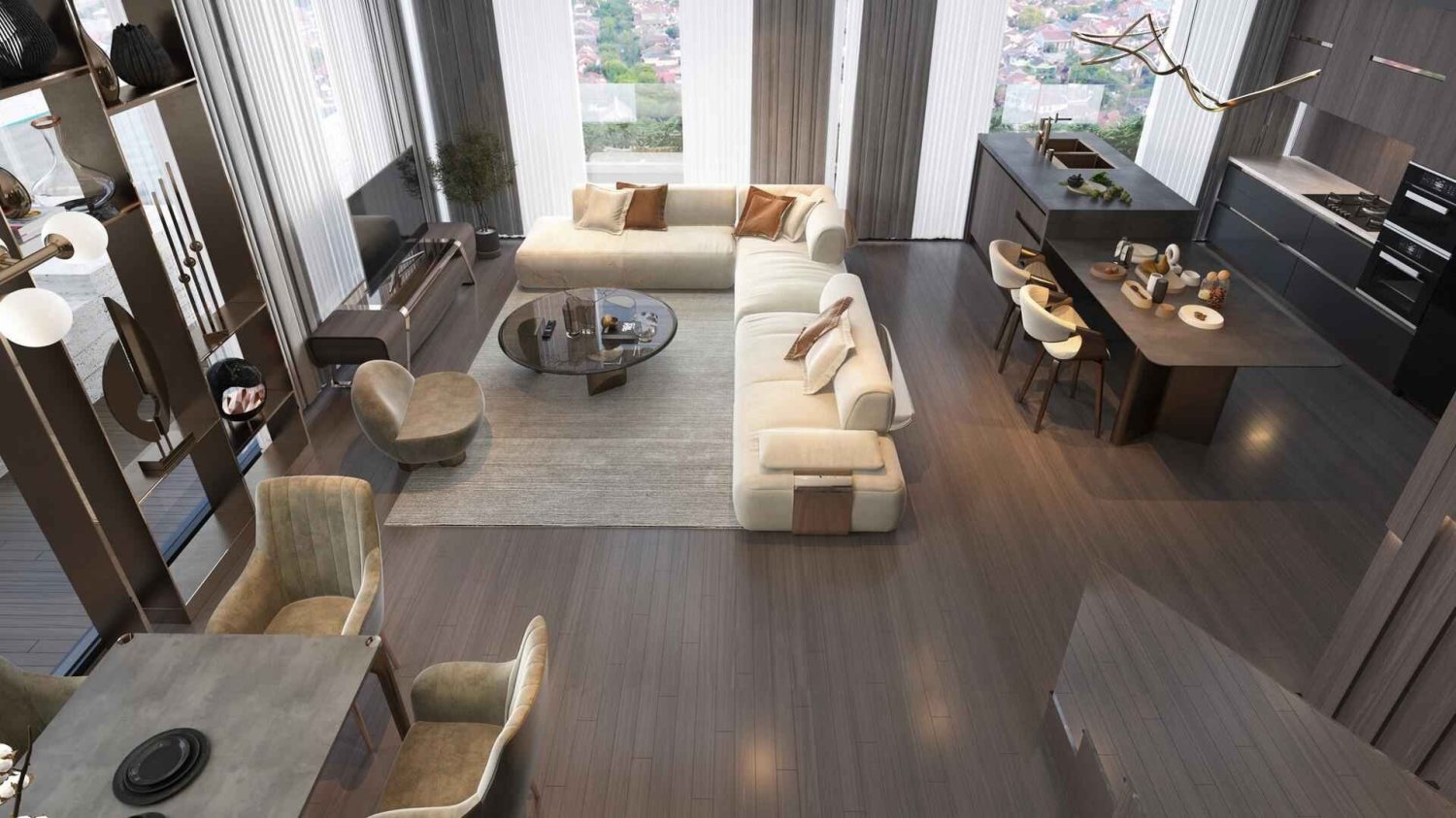 Квартира 40.69м² в Sky Livings, Джумейра Вилладж Серкл, ОАЭ № 62984