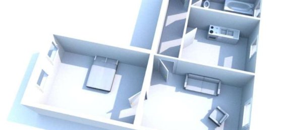 2 rooms Apartment in Wuppertal, Germany No. 9373 2