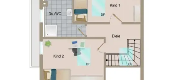 Duplex de 4 divisões em Baden-Wurttemberg, Germany N.º 97222 7