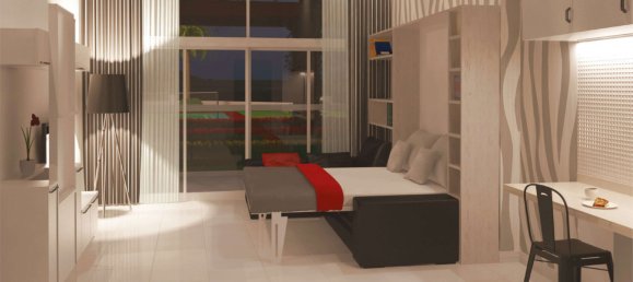 Квартира с 1 спальней в MIRACLZ TOWER, Arjan, ОАЭ № 57762 2