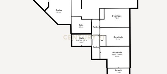 4 Schlafzimmer Wohnung in Coslada, Spain, Nr. 137385 46