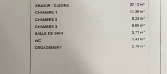 3 غرف نوم شقة في Aubervilliers, France رقم 322122 2