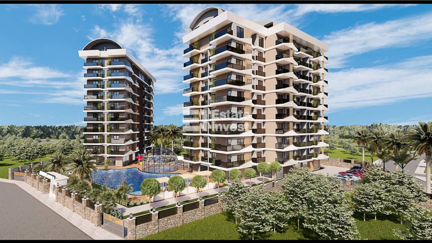 شقة 1+1 في Alanya, Turkey رقم 24587